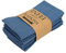 INFEI weich Polyester Leinen gemischt Abendessen Cloth Servietten, 12 Stück (40 x 40 cm), für Veranstaltungen und den Heimgebrauch (ägäisch)