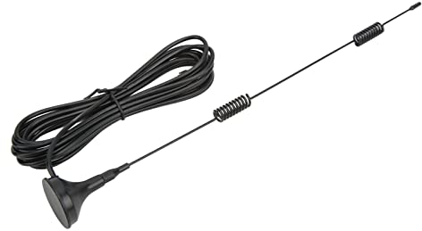 2 Uds 15DBI 5G Antena de Radio Antena de Ventosa Omnidireccional con Línea RG174 3m para DTU, Otras Fuentes y Antenas de Audio y Vídeo para Vehículos