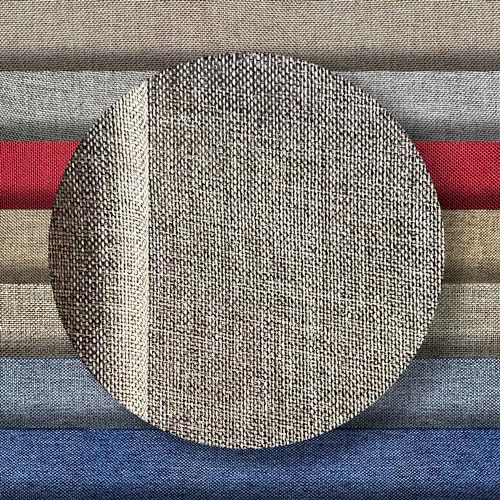 Polsterstoff 2x1,40 M. Polsterstoff Möbelstoff Meterware. Stoff für Sofa, Sessel, Kissen. Reißfest und Widerstandsfähig. Canvas Fabric Decorative (Dunkelgraue Farbe)