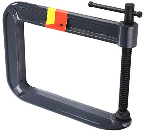 Deep Throat G Clamp,Heavy Duty Deep Throat U Clamp Steel G Type Woodworking DIY Carpentry C Clamps Jaw Opening Clamping Device (Clamping Thickness 100*Depth 185Mm)