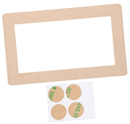 Ciieeo Cubierta Protectora Del Interruptor De Madera Placa Cuadrada Para Decoración Placa De Pared Para Tomacorriente De Madera