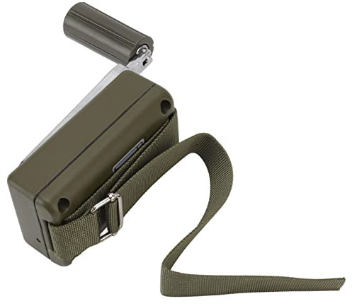 Generador de Manivela Portátil, Generador de Manivela de 30 W, Generador de Energía Portátil a Prueba de Agua, Cargador de Emergencia para Exteriores para Teléfono Móvil,