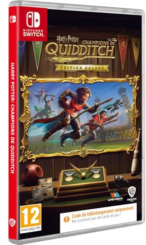 HARRY POTTER: CHAMPIONS DE QUIDDITCH - EDITION DELUXE Code in Box (Nintendo Switch)