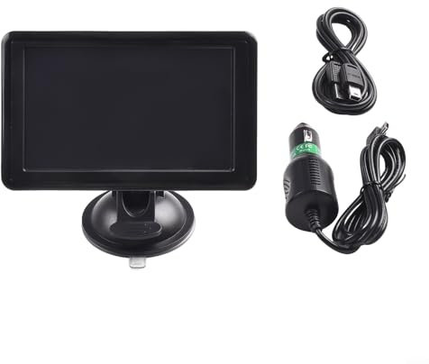 Navegador GPS portátil de 5 pulgadas con 8 GB de ROM y características de navegación para coche y camión