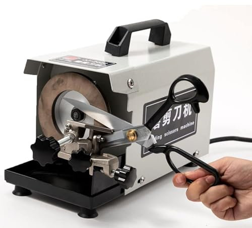 Electric Knife Sharpener, Professional Knife Sharpening, 2800 RPM Adjustable Speed, Knife Sharpening Quick Razor-Sharp Results, for Rough Sharpening, Repair and Sharpening of Knives