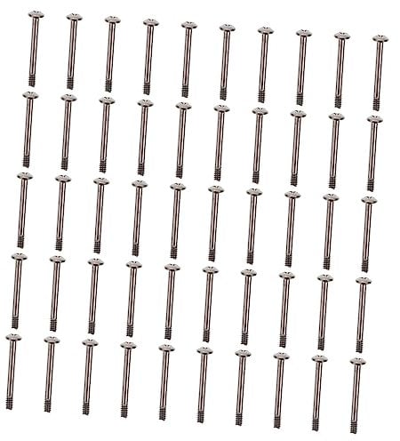 CAXUSD Building Kit 50pcs Round Head Metal Cpu Fan Screws Case Fan Tapping Screws