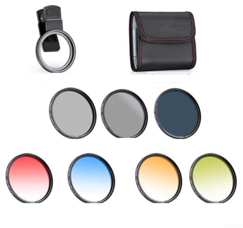 Filtre pour appareil photo 67 mm conçu pour améliorer la photographie sur iPhone et Samsung
