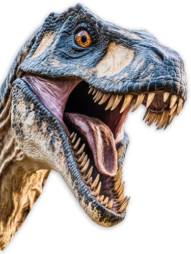 younikat Fensterbild Dinosaurier Dino Raptor grün UV-beständig - you0059 | UV-beständig, glänzende Oberfläche, Doppelseitig, Statische Haftung ohne Klebstoff, Wiederablösbar