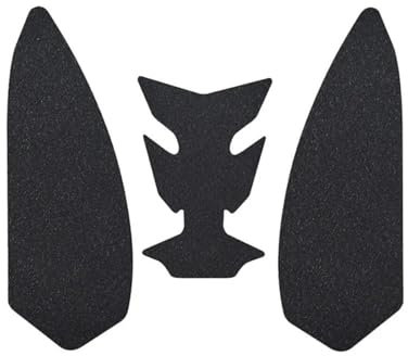 NMJLQW Adesivo per motociclette Moto Rilievi del Serbatoio del Carburante Gas Ginocchio Grip Trazione Adesivo Protezione Accessori per B&MW S1000R S1000RR 2015-2023(Style 1)