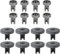 YGHSZ 20 PACK Dishwasher Wheel for Upper and Lower Basket, Universal Replacement Parts Accessories for Zanussi A-EG El-ectrolux Dishwasher Cutlery Basket Rollers