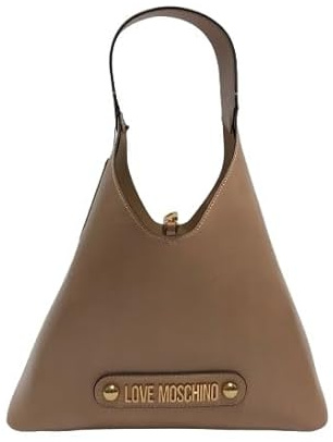 Moschino Damentasche Love Shopper Schultertasche aus Nude-Kunstleder BS26MO07 JC4131PP1OLH0107 Taschengröße: Medium