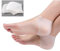 Silikon Gel Ferse protector-sock Geknackt Fußpflege Schmerzlinderung anti-cracking Kissen für Sporn, gebrochenen, Fuß Blase, Plantarfasziitis