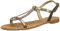 Les Tropéziennes par M. Belarbi Femme Hamat Sandales Bride arriere, Marron Cuivre Bronze, 40 EU