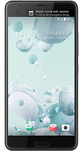 HTC U Ultra Smartphone (14,48 cm (5,7 Zoll), 16 MP Frontkamera, 64GB Speicher, Android) Ice White