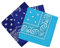 Set 3 bandanas paisley damen und herren 57x57cm