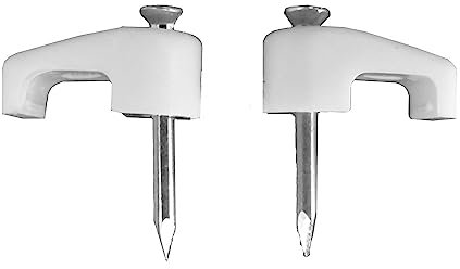 GRAPA CABLE MANGUERA PLANA 2X0,7 Nº 01 (CAJA 100UNI) marca LAPAFIL