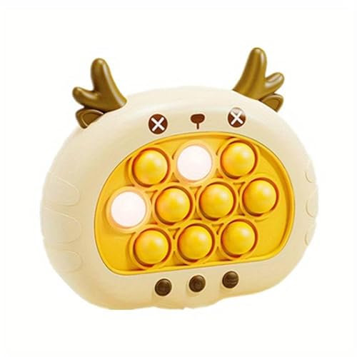 Push Game Pop It Électronique - Jeu Portable avec Manette de Jeu Rapide, Fidget Toys Pro - Smart Games Anti Stress Adulte - Cadeau d'anniversaire pour Enfants et Adolescents