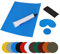 PVC Kleber Reparatur-Set Abdeckplane Schwimmbad Pool Schwimmingpool Teich Kleber- (blau)