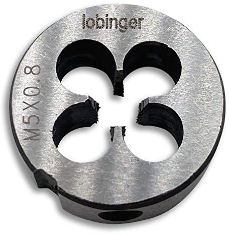 Lobinger® Schneideisen metrisch Gewindeschneideisen M3-M20 Außengewindeschneider (M5 x 0,80)