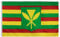 PringCor Kanaka Maoli Flagge, 91 x 152 cm, Hawaiianische Sovereignität, Banner HI Aloha USA State Dorm Höhle
