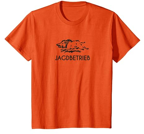 Kinder JAGDBETRIEB Kinder Jagdbekleidung Jäger Warnweste Jagd T-Shirt