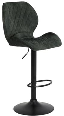 Wohnorama Barhocker 2er Set Laila H Samt Vintage Anthrazit