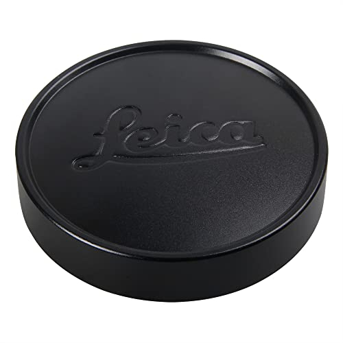 eTone L39 E39 Vorderer Objektivdeckel aus Metall für Leica M28/2.8A M35/2 M50/2 M90/4 Summi Elmar (Schwarz)