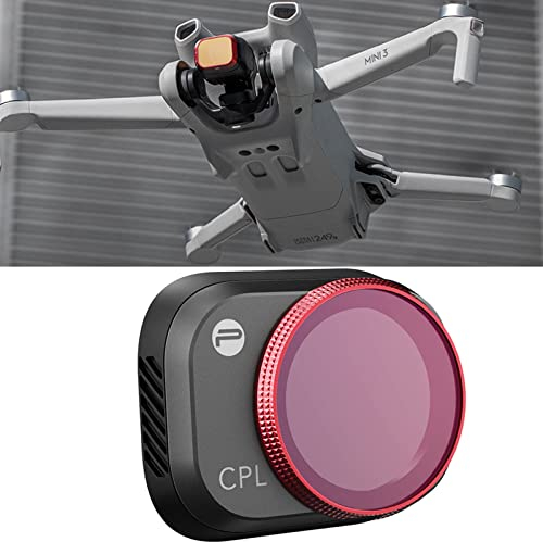 PGYTECH Filter kompatibel mit DJI Mini 3 UV CPL ND NDPL Objektivfilter Zubehör kompatibel mit DJI Mini 3 (CPL)