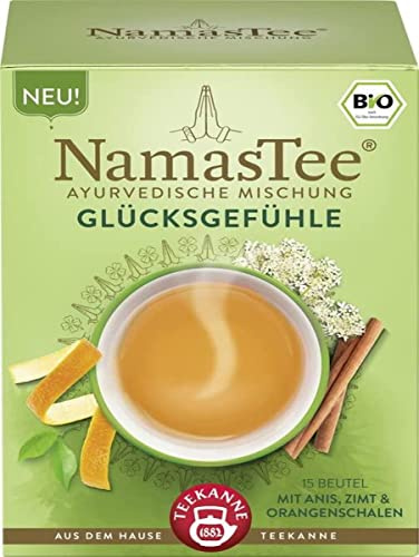 Teekanne Bio NamasTee, Glücksgefühle, 15 Beutel, 30 g