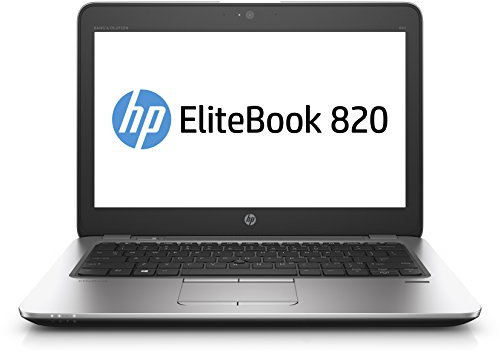 HP EliteBook 820 G3 2.4GHz i5-6300U 12.5 1366 x 768pixels Argento - notebooks (i5-6300U, Touchpad, Windows 7 Professional, Lithium-Ion (Li-Ion), 64-bit, Intel Core i5-6xxx) (Ricondizionato)