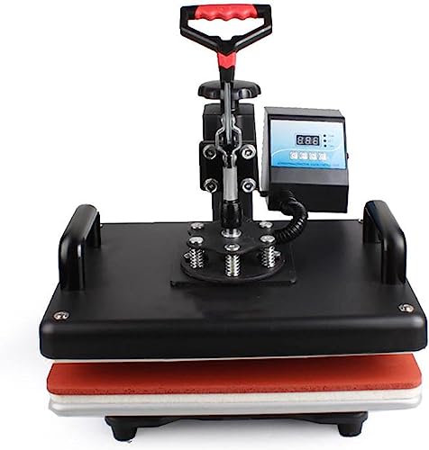 HACSYP Máquina de Prensa de Camisetas, máquina de sublimación, máquina de Prensa de Calor, Impresora de Prensa de Calor combinada 5 en 1, for Taza/Tapa/Botella/bolígrafo/Funda de teléfono