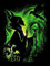HUANNY DIY Diamond Painting Maleficent Diamond Art Villain, 5D Full Drill Cross Stitch Embroidery kit, Funny