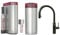 Quooker mit Reservoire COMBI+ und CUBE kochend Wasserhahn (Flex, Gunmetal)
