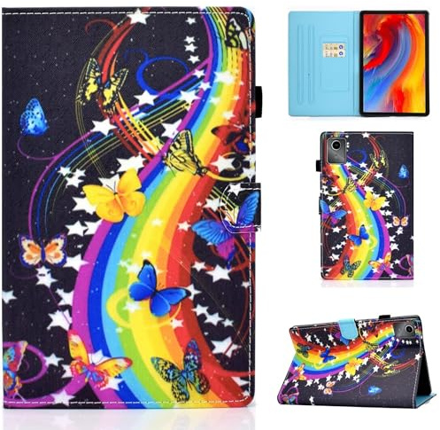 Wigento Für Lenovo Tab M11 Kunstleder Tablet Tasche Hülle Case Etuis Motiv 8