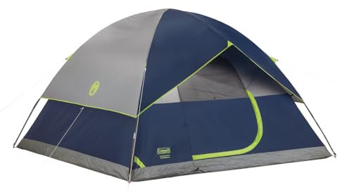 Coleman Outdoor Sundome Tent Campingzelt, Marineblau, Large