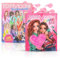 Depesche TOPModel Stickerworld + Malbuch mit Pailletten Kreatives Set fr fantasievolle Gestaltung und glitzernde Kunstwerke mit funkelnden Stickern und bezaubernden Malvorlagen