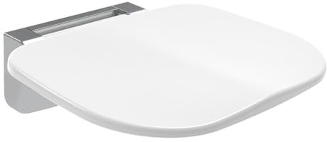 Duschsitz Klappbar Wandmontage,Klappsitz Dusche,Duschklappsitz Für Wandmontage,Belastbarkeit Bis Zu 150 Kg,Geeignet Für Bäder,Toiletten,Türöffnungen,Neben Schuhschränken,Für Schwangere,Jung