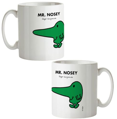 MR. MEN LITTLE MISS Mr. Nosey Ceramic Mug