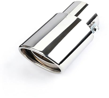 LUUXWPFZ Auspuffblende Auto, für VW Golf 8 MK8 GTI GTD 2020-2023 Auspuffblende Auspuff, Auto Auspuffblende Trim End Pipe Tail, Endschalldämpfer Auspuffendrohr,A