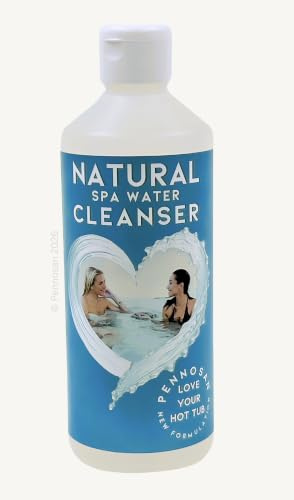 Pennosan Natural Spa Cleanser 500 ml | Nuova formulazione | fino a 50 trattamenti di manutenzione | La scelta naturale | Chiarificatore non chimico per vasca idromassaggio e spa | per acqua