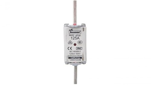 Eaton 125NHG02B NH02 Insert 125 A 500 V gL/gG Fuse