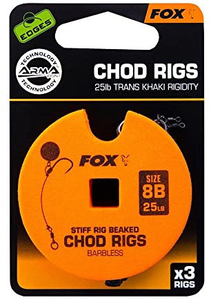 Fox Edges Chod Rigs Gr. 5 30lb Rigidity