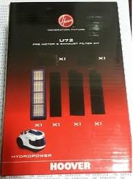 Hoover U72 - Kit de Filtrado, preserva el funcionamiento del motor y la calidad del aire, Original, Compatible con Hydro Power