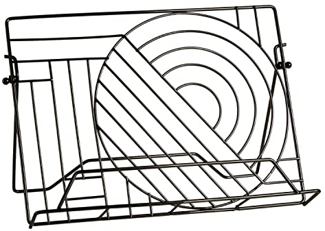 Premier Housewares Cook Book Stand, Iron, Black