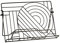 Premier Housewares Cook Book Stand, Iron, Black