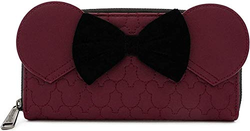 Micky Maus Loungefly - Minni Frauen Geldbörse Multicolor Kunstleder Disney, Fan-Merch, Film, Loungefly