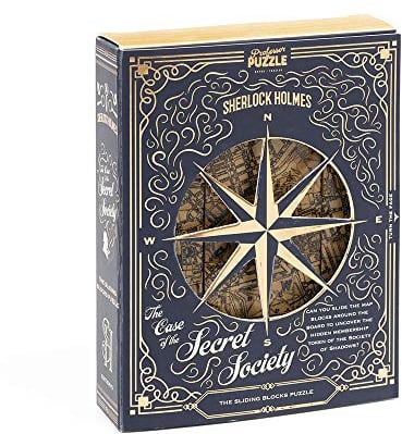 Professor Puzzle | Sherlock Holmes: The Case of the Secret Society | Puzzle Game | Ages 12+ | 1+ Players
