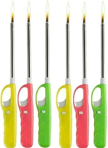 Aspect Pack of 6 Bbq Kitchen Lighters Gun Shape Lighters
