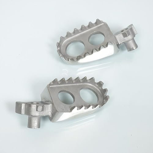 Paire de cale pied en acier compatible avec moto Yamaha 125 YZ 1997-2017 L13-109S