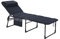 Crespo Sonnenliege Liegestuhl AP363 XL Air Deluxe Camping Garten Liege Alu 140kg blau